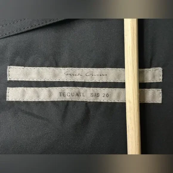 Rick Owens Bauhaus Jacket SS20 Tecuatl size IT 50 Large Zipper Pockets - Picture 2 of 16